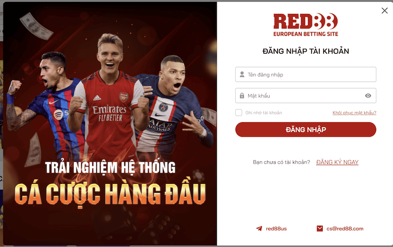 Đăng nhập ngay vào Red88 để trải nghiệm tựa game vô cùng hấp dẫn 