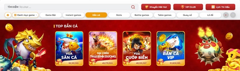 Top thể loại game bắn cá Online tại Red88