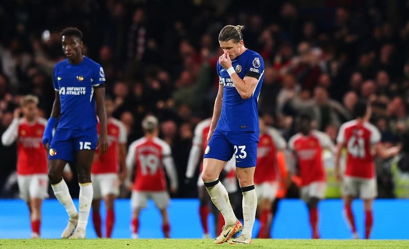 Số liệu thống kê thành tích gần đây của Arsenal và Chelsea