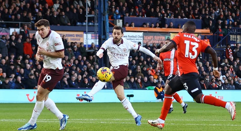 Thành tích gần đây của Manchester City và Luton Town