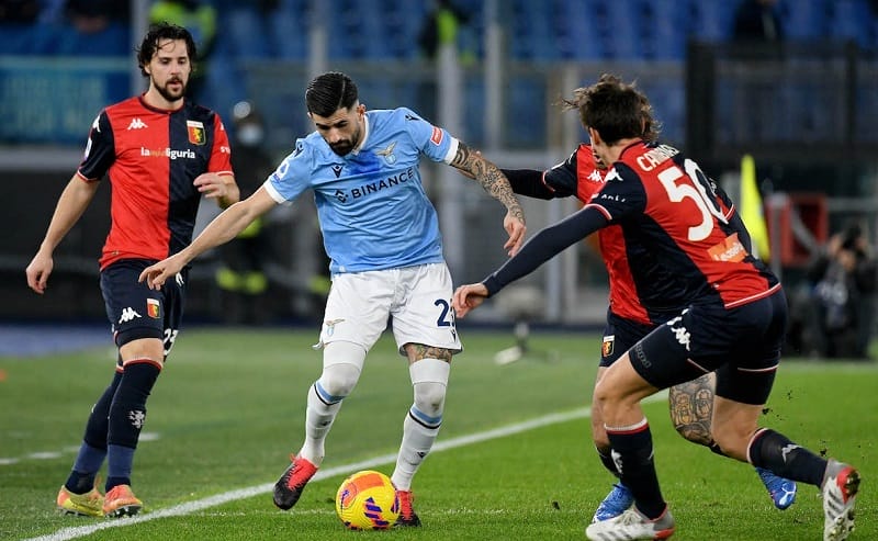 Cập nhật thứ hạng của Genoa và Lazio