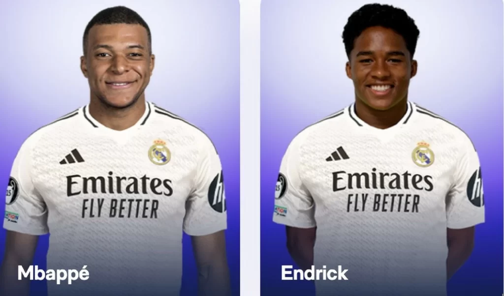 Tiền đạo Endrick mơ tiếp quản áo số 9 của Mbappe tại Real Madrid