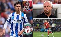 Sociedad mở toang cửa cho Zubimendi đến Liverpool